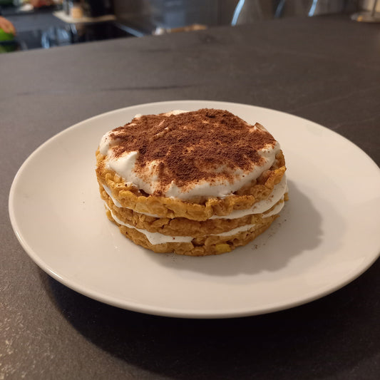 Rezept: Reiswaffel Tiramisu