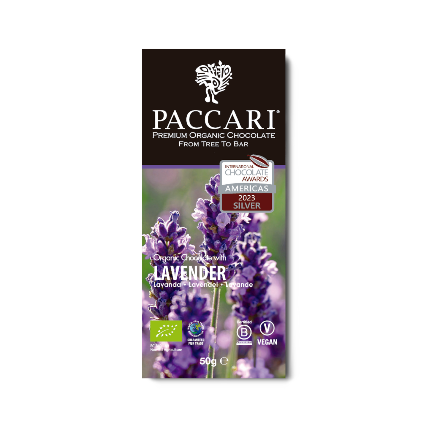 Paccari, Bio Schokolade, Lavendel, Ecuador