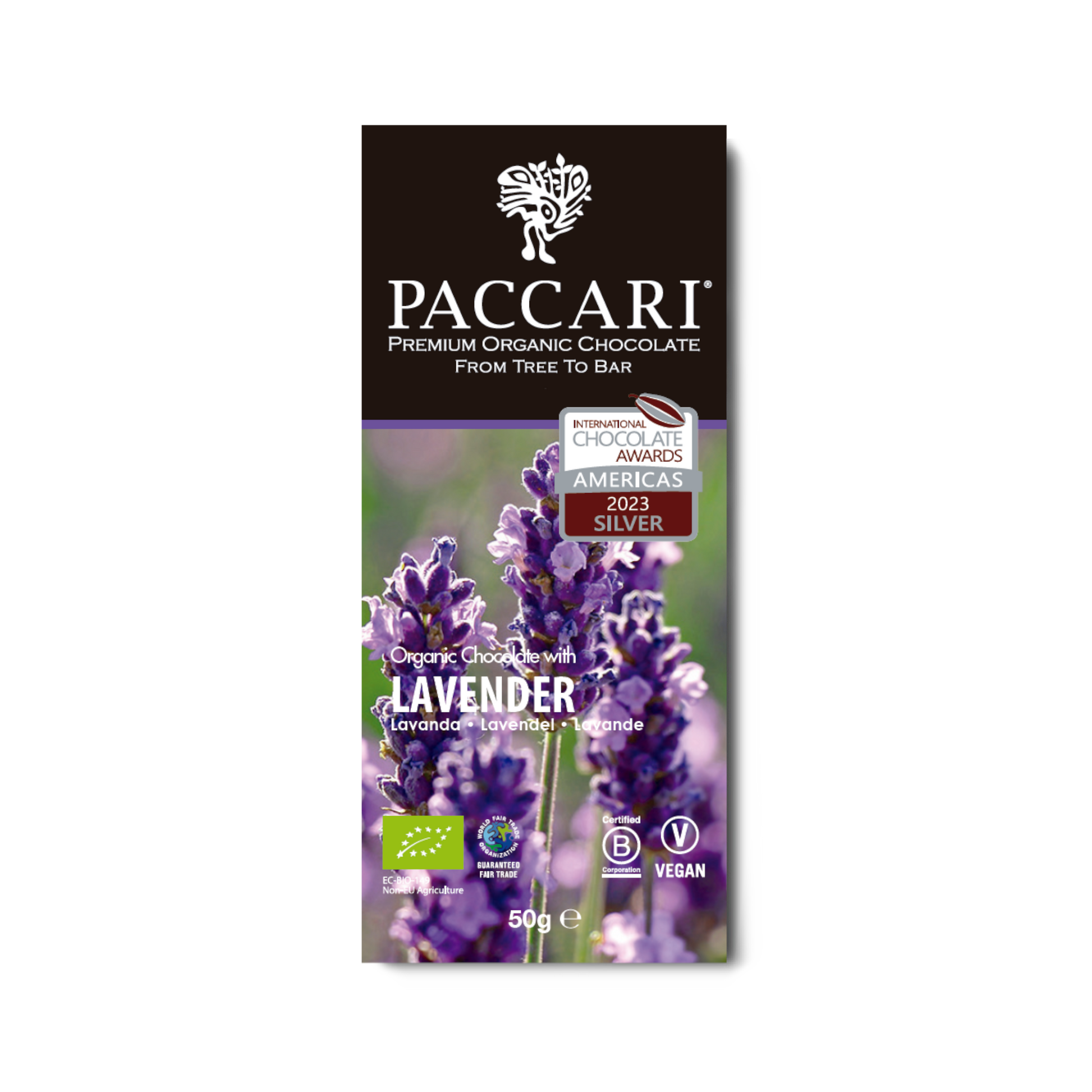 Paccari, Bio Schokolade, Lavendel, Ecuador