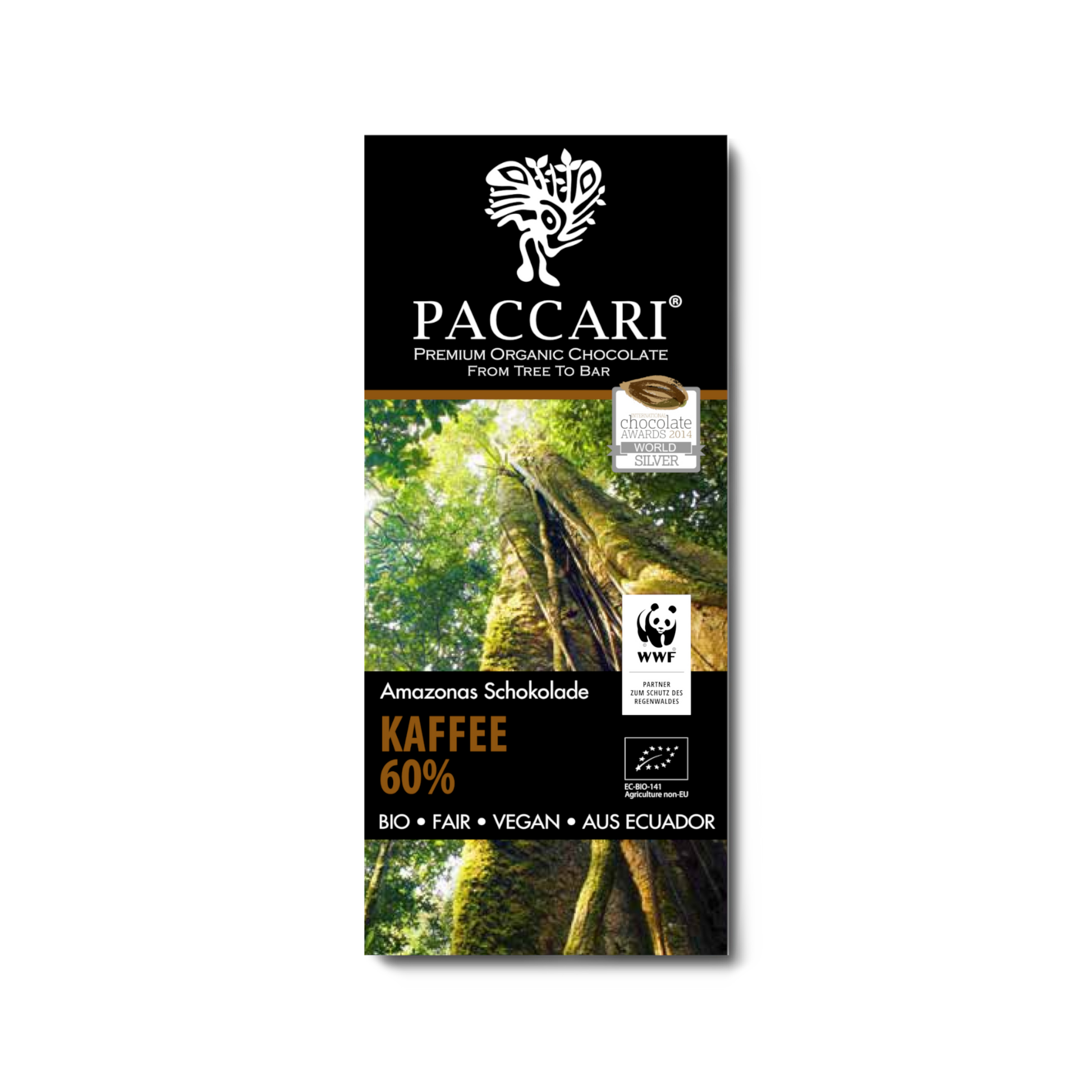 Paccari, Bio Schokolade, WWF Sonderedition, Kaffee, Ecuador