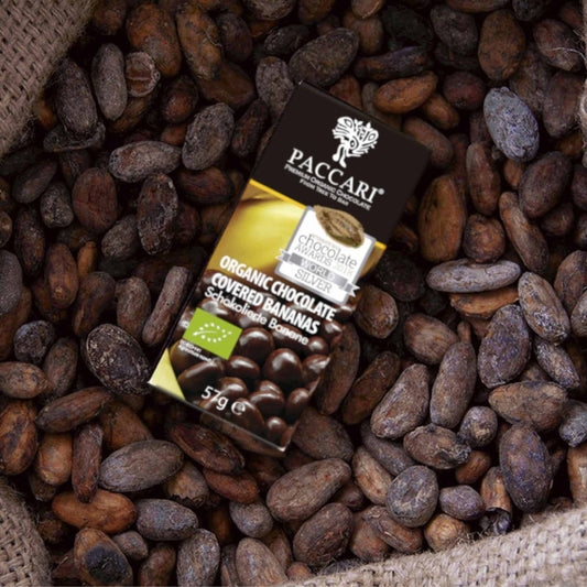 PACCARI, Bio schokolierte Banane, Ecuador