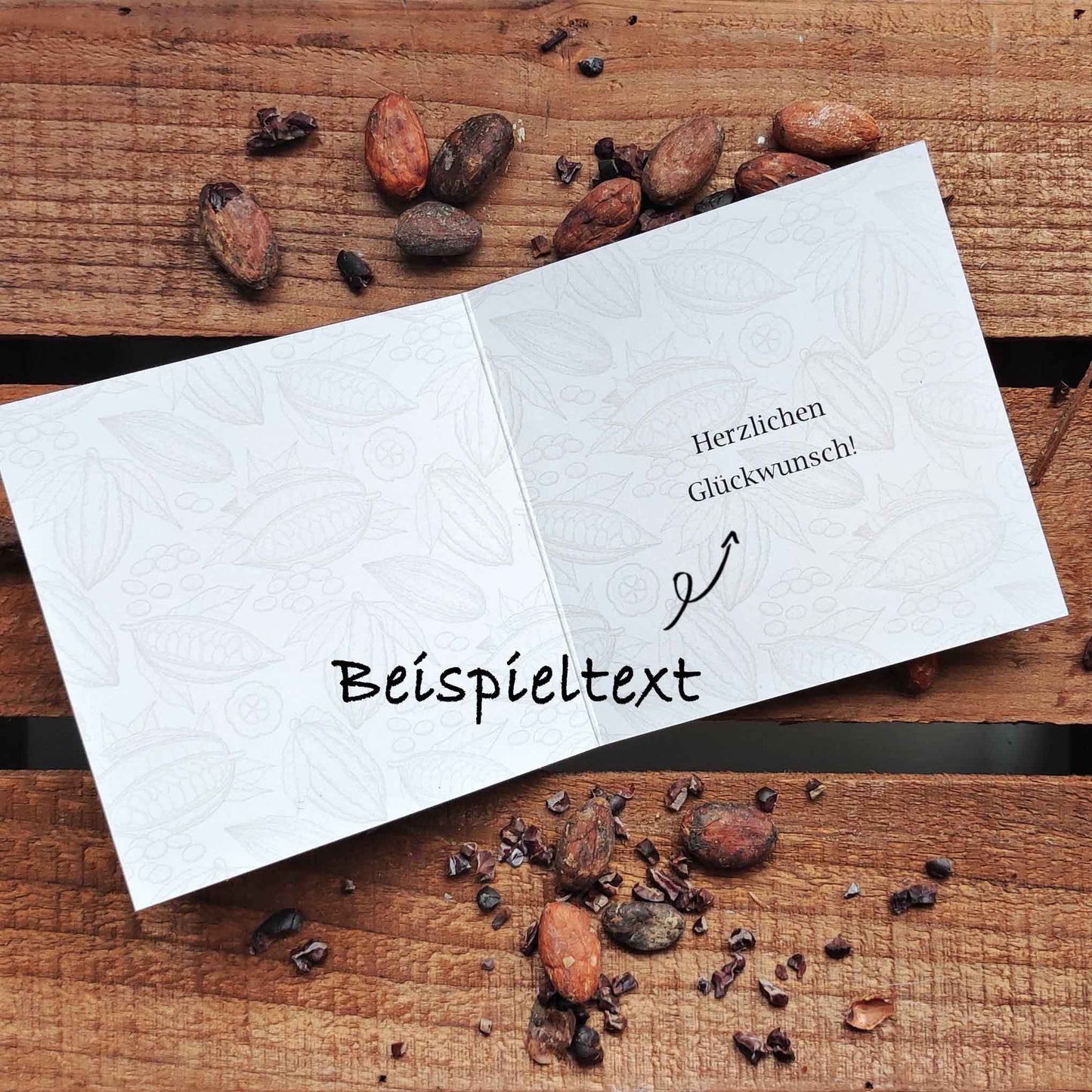 PACCARI, Personalisierte Grußkarte